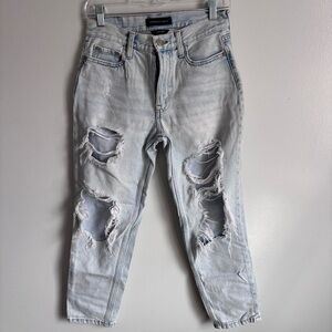 ⭐️⭐️⭐️Aeropostale Light Blue Mom Jeans